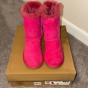 UGG Bailey Bow Boots in Pink